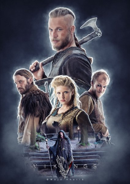 Викинги сериал Постер