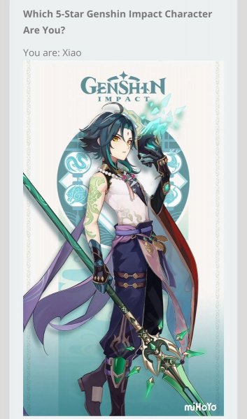 Сяо Genshin Impact демон