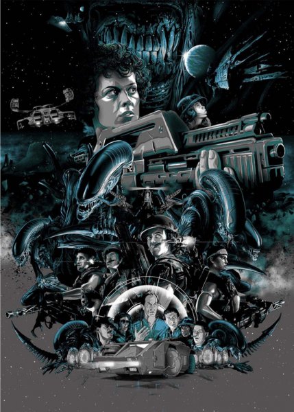 Чужой фильм 1979 Постер