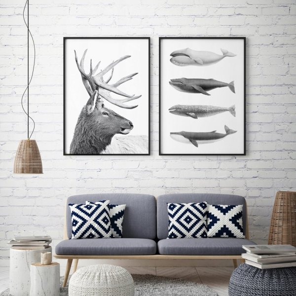 Постеры в стиле Сканди