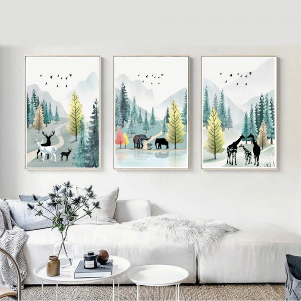 Постеры в стиле Сканди