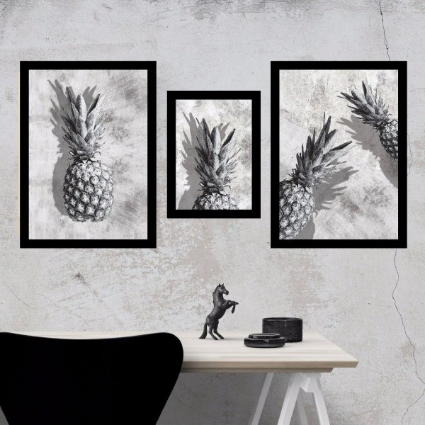 Постер лофт черно белый