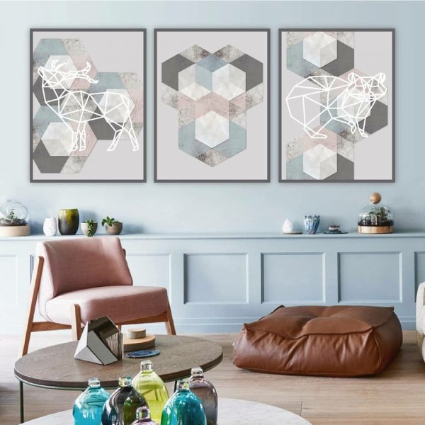 Постеры на стену в гостиную Сканди