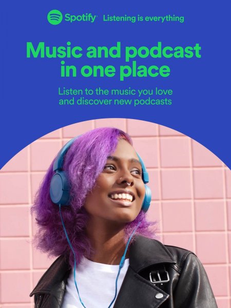 Spotify плакаты