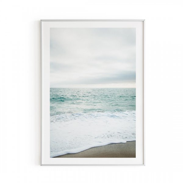 Постер синий море