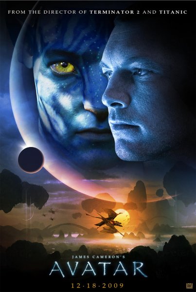 Аватар фильм 2009 Постер