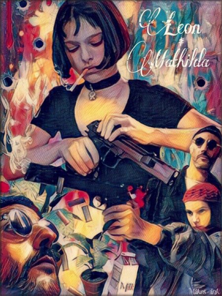 Леон плакат