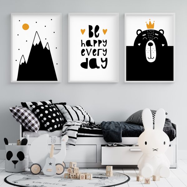 Стильные постеры для интерьера