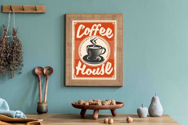 Ретро постеры для интерьера