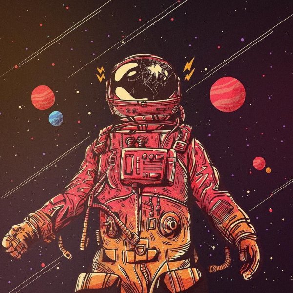 Скафандр Космонавта арт