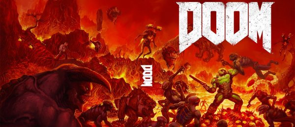 Doom игра Постер