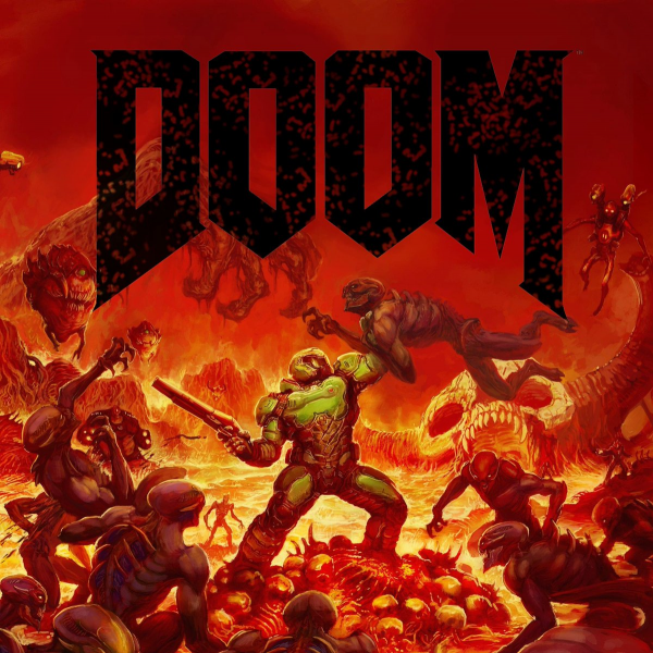 Doom 2016 обложка