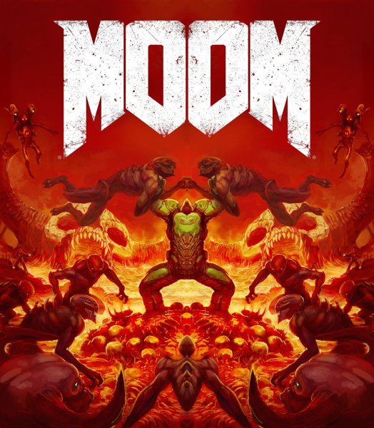 Doom 2016 обложка игры