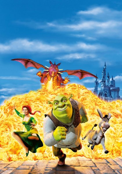 Shrek, мультфильм, 2001