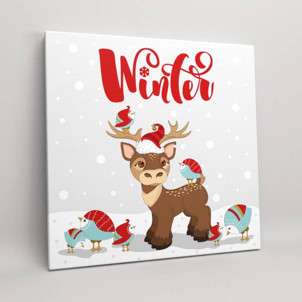 Новогодние постерыстеры