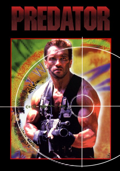 Шварценеггер хищник Постер 1987