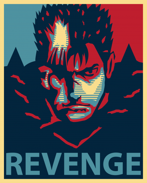 Берсерк аниме 1997 Постер