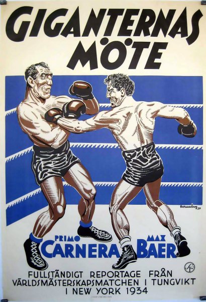 Советские плакаты про бокс