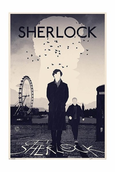 Камбербэтч Шерлок Постер