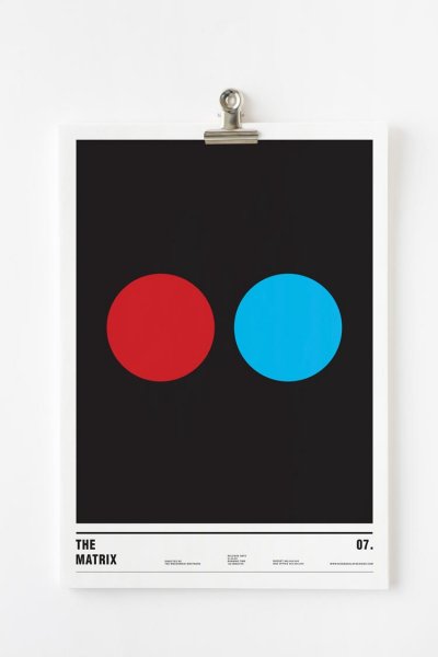 Минималистические постеры к фильмам