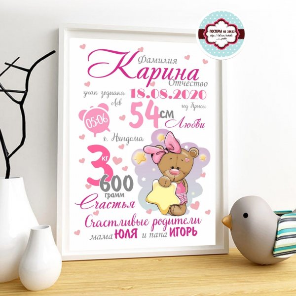 Календари метрики постеры чистые без надписей