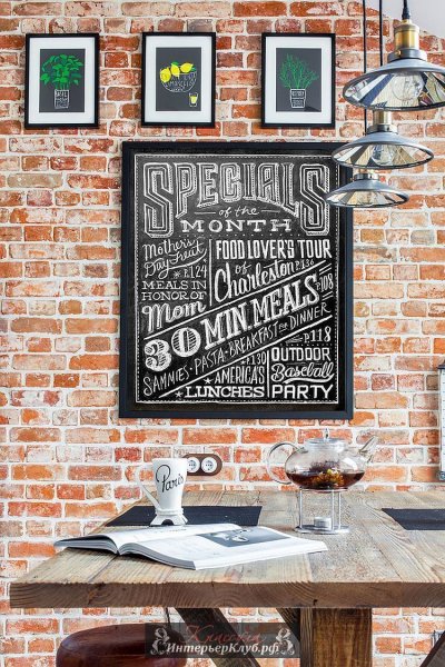 Постеры для интерьера в стиле лофт