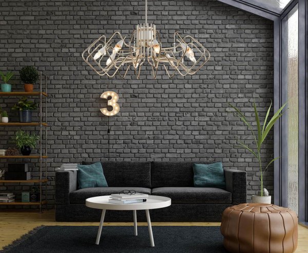 Люстра vele Luce Domani vl1744l08, e14, 320 Вт