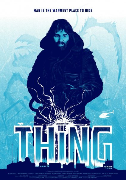 Нечто фильм 1982 Постер