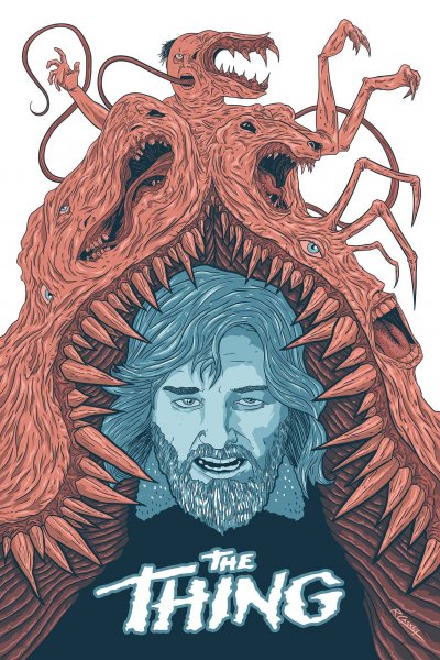 Нечто the thing 1982 Blu-ray обложка