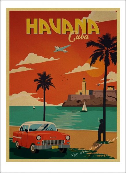 Постеры в стиле ретро