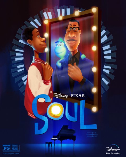 Душа Постер Pixar