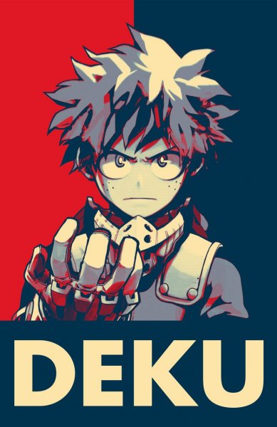 Midoriya плакат
