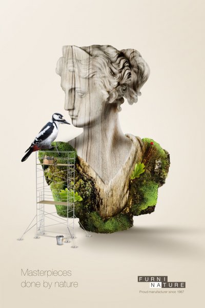 Рекламные плакаты современные