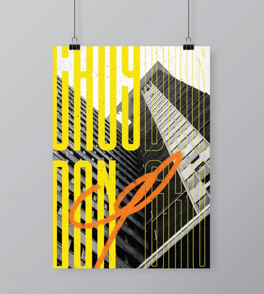 Постеры рекламные дизайнер