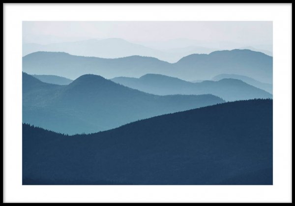 Скандинавские постеры горы