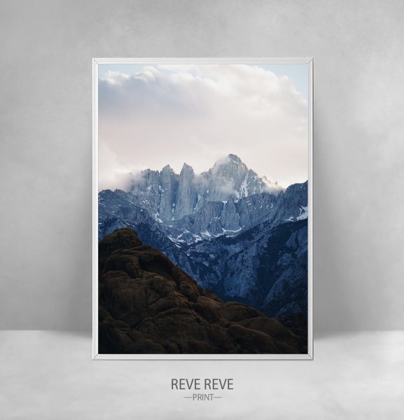 Постер горы печать