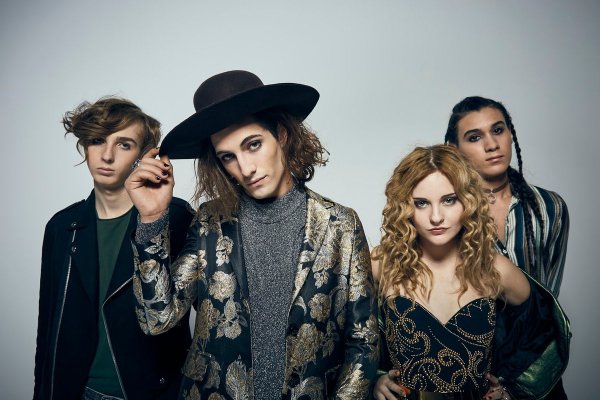 Солист группы Maneskin