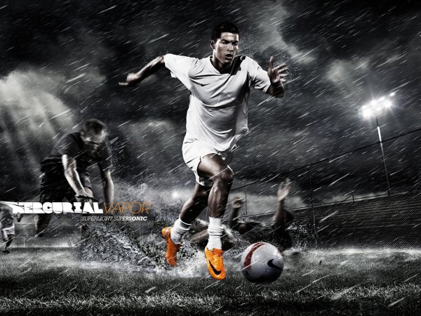 Серый фон футбол