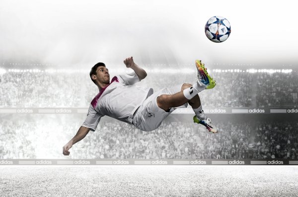 Футболист фон