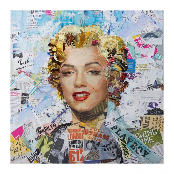 Картина коллаж с Мэрилин Монро