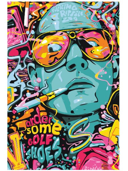 Fear and Loathing in las Vegas Постер