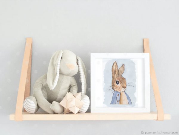 Постер заяц