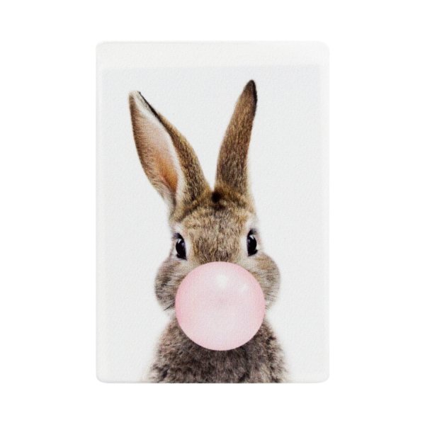 Постер заяц с жвачкой