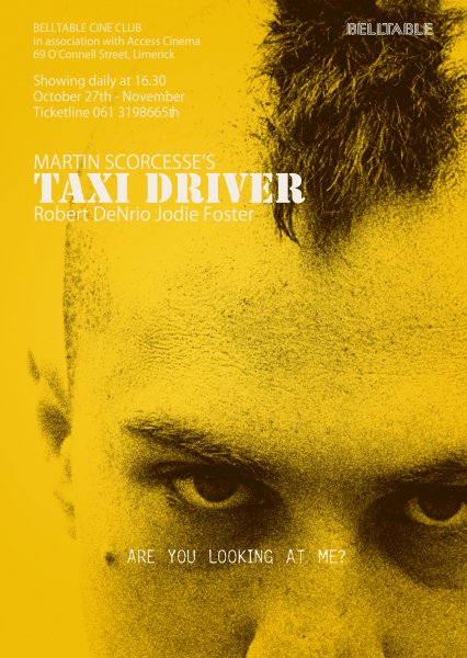 Таксист Скорсезе Постер
