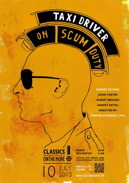 Таксист 1976 Постер