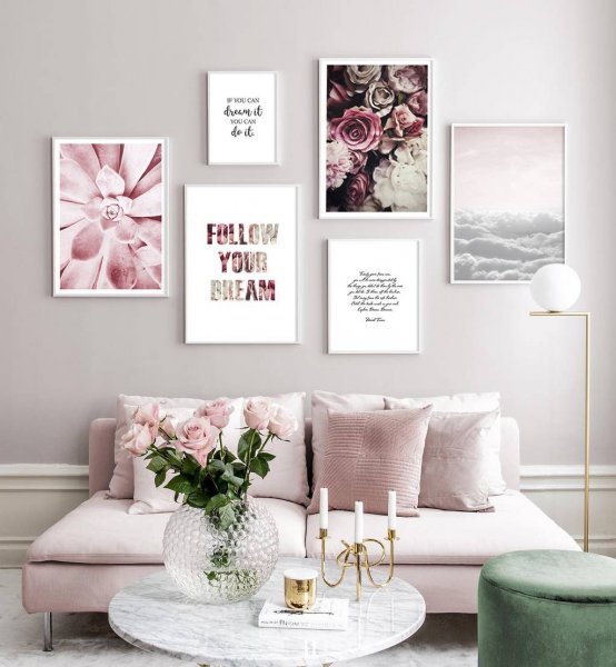 Комплект постеров для интерьера