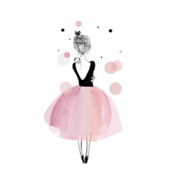 Постеры розовые с золотом современные