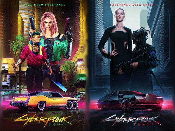 Cyberpunk 2077 - стиль 2077