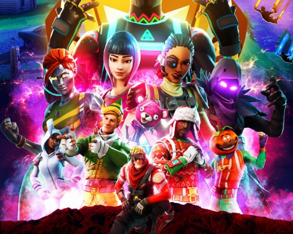 Fortnite плакат