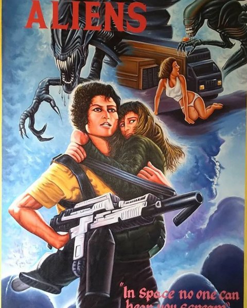 Постеры из 80-х